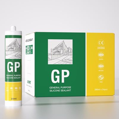 GP Silicon Sealant Acetic Water Silicone Sealant Adhesive Weatherproof Silicone Glass Glue Clear Silicon Sealant for Aquarium