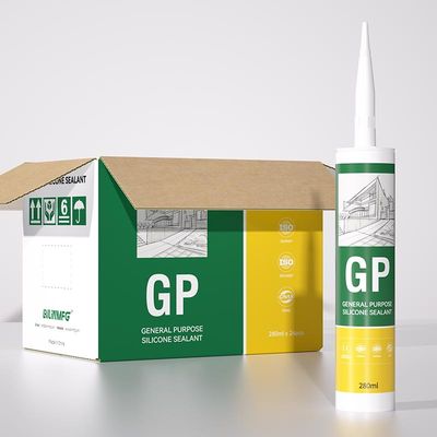 Υγρασία Proof Proof GP Silicone Sealant Clear Lightweight and Loaltive Use