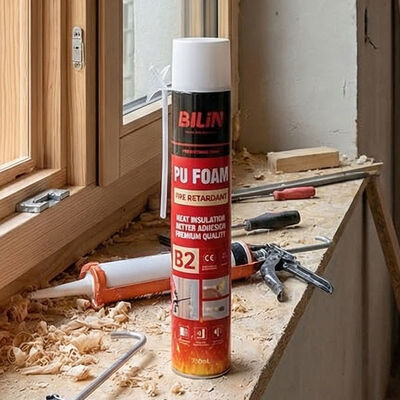 750 ml B2 Πυροσβεστικό Σφουγγαριού Διεύρυνσης Σφραγιστικό Γενικού Σκοπού Πυροσβεστικό Σφουγγάρι PU για Πλήρωση Κενών