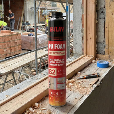 500 ml 750 ml Aerosol Fire Stop PU Foam Sealant Wholesale Distributor OEM B1 Fire Rated Foam Cartridge Ηλεκτρονικό εξοπλισμό για την αποθήκευση πυρκαγιάς