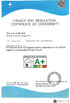 Κίνα Zhengzhou Bilin New Materials Manufacturing Co., Ltd. Πιστοποιήσεις